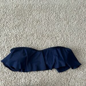 Navy lspace swim suit top